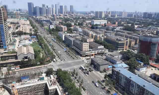 Meeting Room view in Hilton Beijing Tongzhou, ideal for large urban events and conferences.
