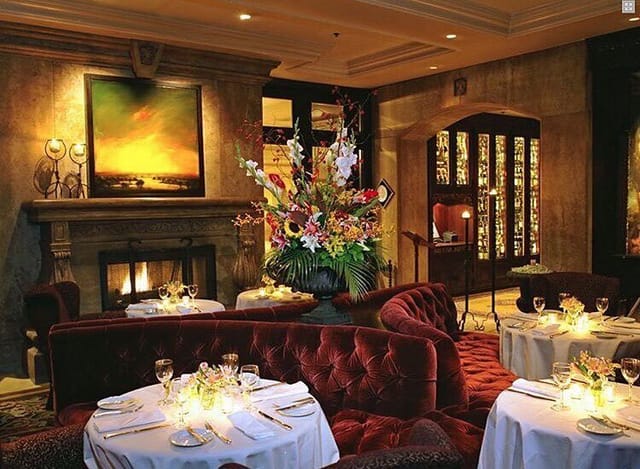 Elegant restaurant setting at Chelsea Terrace, Wedgewood Hotel for upscale events and intimate gatherings.