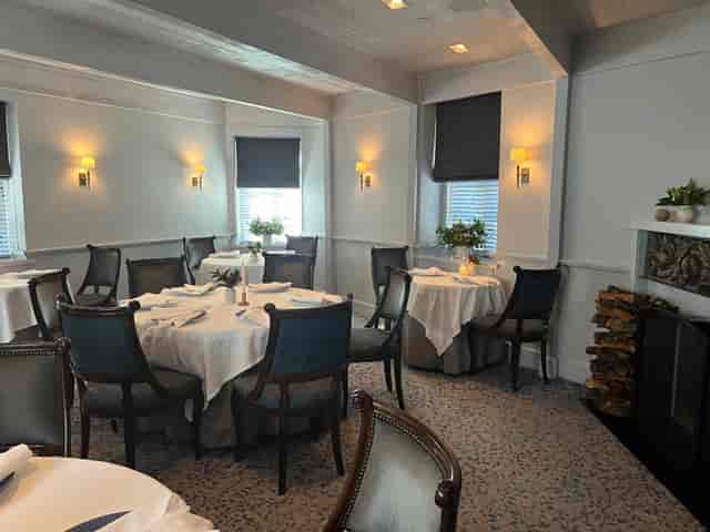 Elegant private dining room at The French Laundry, perfect for upscale events and intimate meetings.