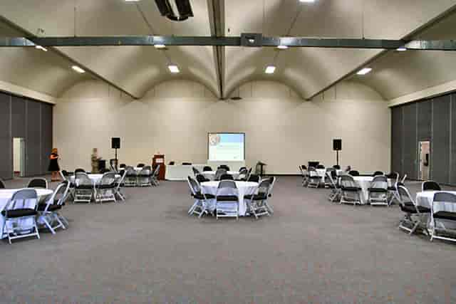 Cypress Hall meeting room in San Mateo, perfect for conferences and banquets.