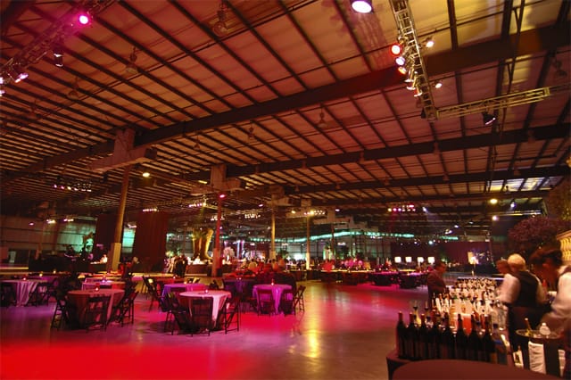 Meeting Pavilion at San Mateo County, elegant setup for corporate events and celebrations.
