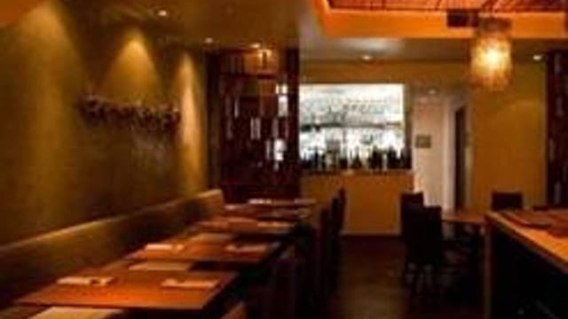 Sophisticated restaurant interior at Atelier Crenn for intimate events and meetings.
