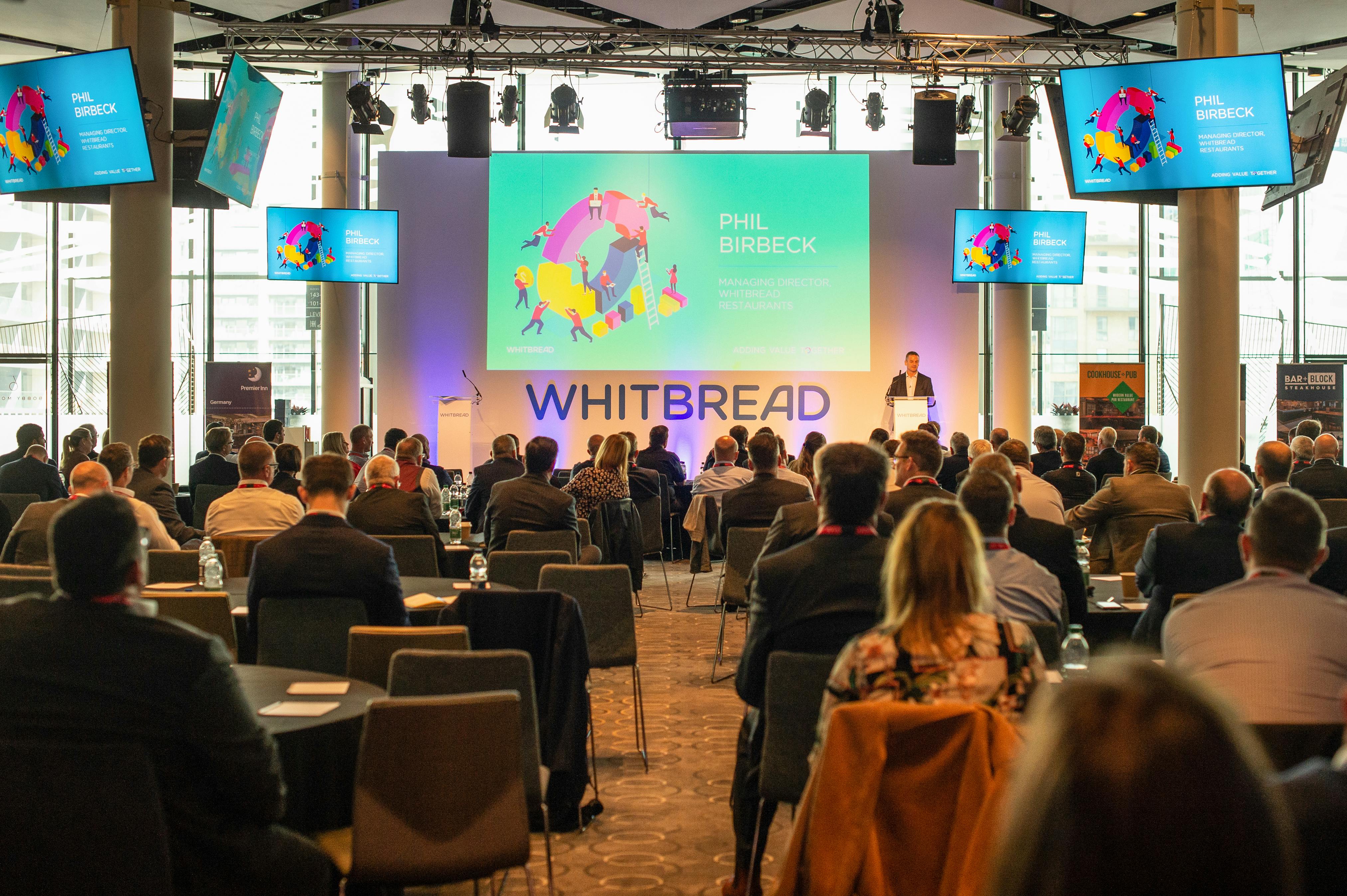 Bobby Moore Room at Wembley Stadium, modern conference setup for engaging events.