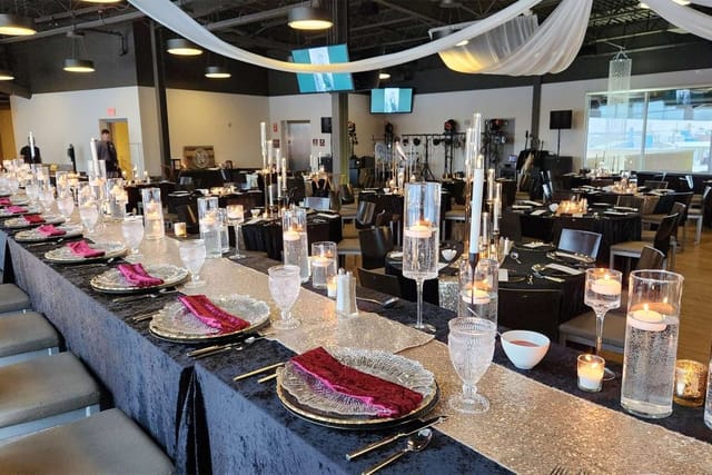Elegant dining area at Club Fox, perfect for sophisticated events and galas.