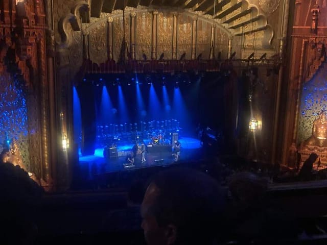 Ornate theater stage at Fox Venues, perfect for live performances and events.