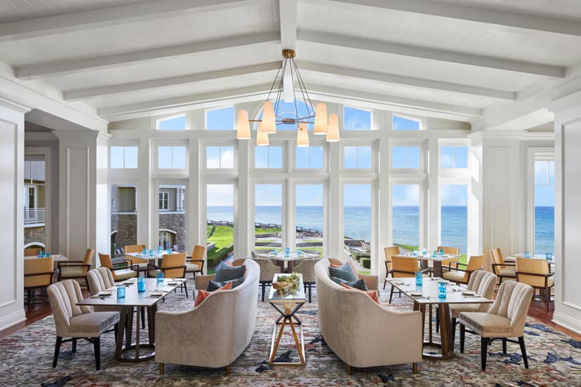 Coastal event venue at The Ritz-Carlton, Half Moon Bay with ocean views.