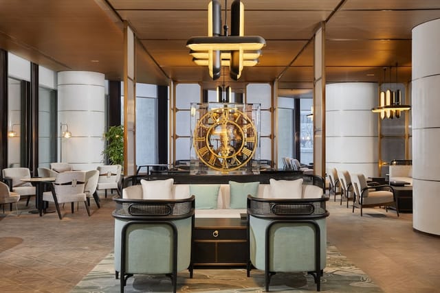 Sophisticated conference room with elegant decor at Swissôtel Beijing for upscale events.