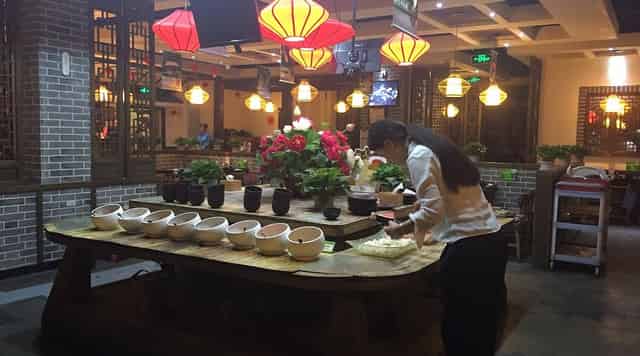 Korean barbecue hall