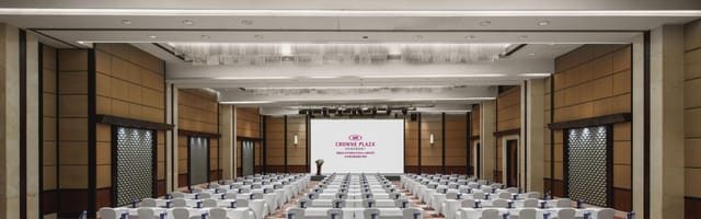 Grand Ballroom ABC at Crowne Plaza Beijing Lido, ideal for corporate meetings and events.