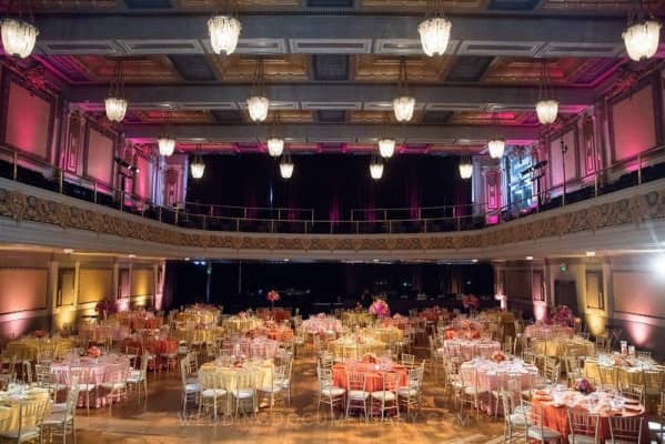 Elegant banquet hall at Regency Center, ideal for corporate events and galas.