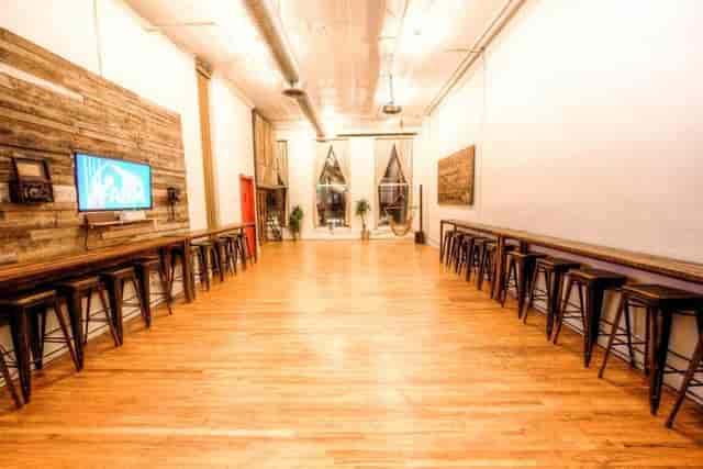 Soho Designer Loft Venue with spacious layout, perfect for networking events.