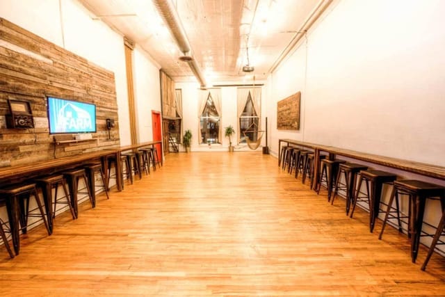 Soho Designer Loft Venue with spacious layout, perfect for networking events.