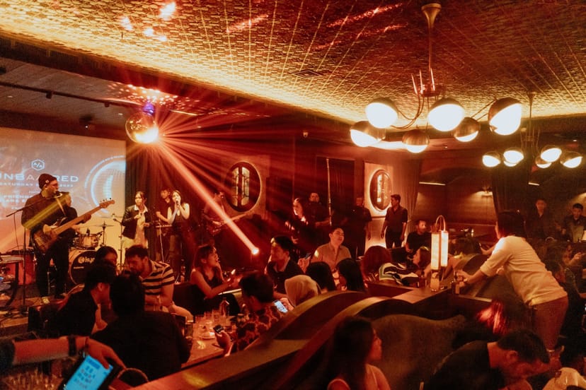 Vibrant A/A BAR venue with live music for engaging events and celebrations.