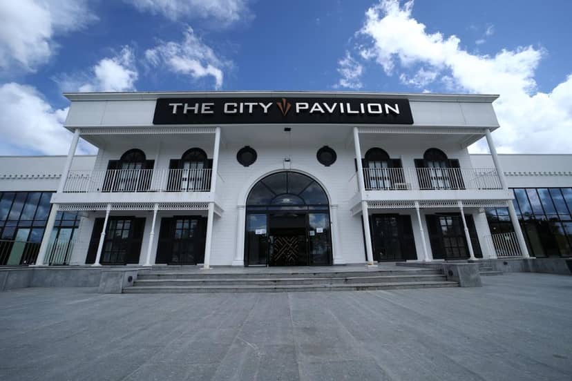 Modern event venue The Millennium Suite with ample natural light for corporate meetings and receptions.