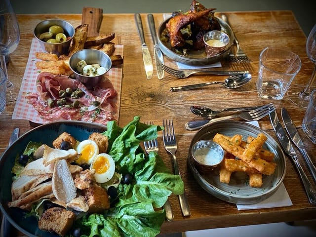 "Elegant dining setup at Bar Italia Uxbridge for corporate luncheons and networking events."