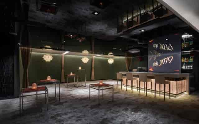 Elegant Bistro 1979 event space in Hotel ICON, ideal for networking and private meetings.