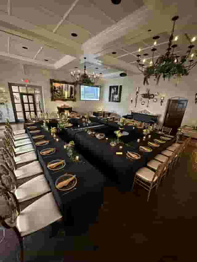 Indoor Venetian Reception Ballroom