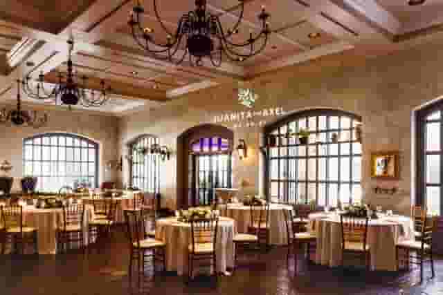 Indoor Venetian Reception Ballroom