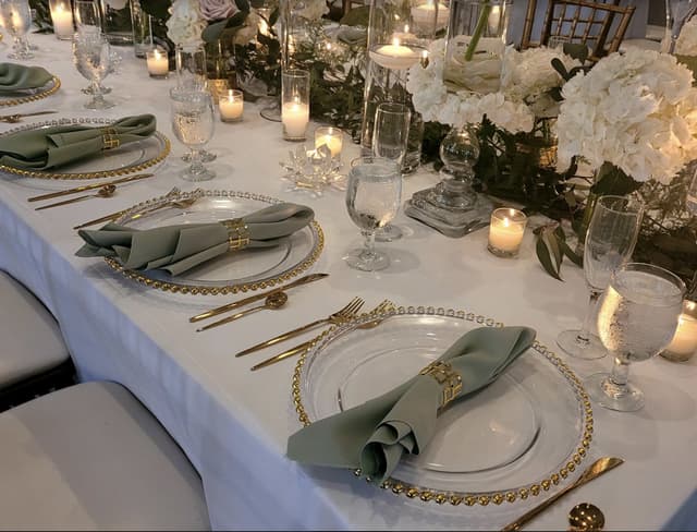 Indoor Venetian Reception Ballroom