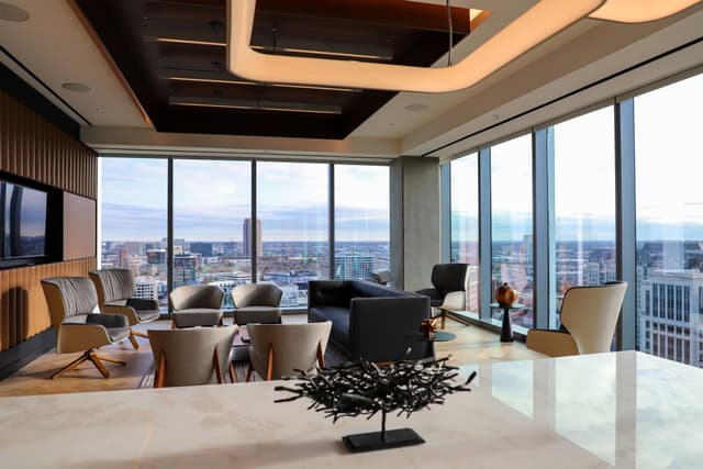 Boardroom - Floor to Ceiling Windows