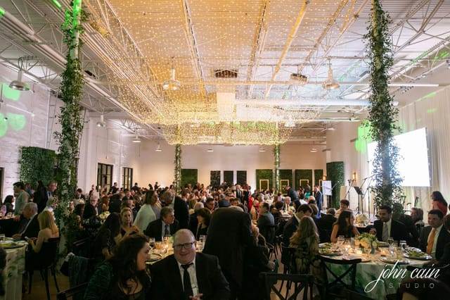 Elegant event salon in University of Dallas, ideal for networking and gatherings.