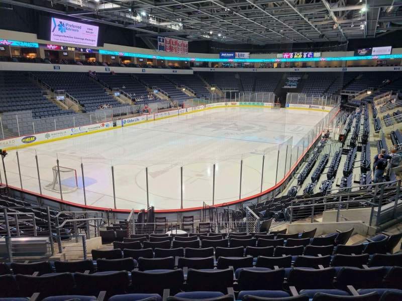 General Admission at Credit Union of Texas Event Center, versatile ice rink for events