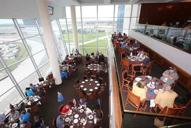 Starlight Dining Room at Texas Motor Speedway, spacious venue for corporate events and gatherings.