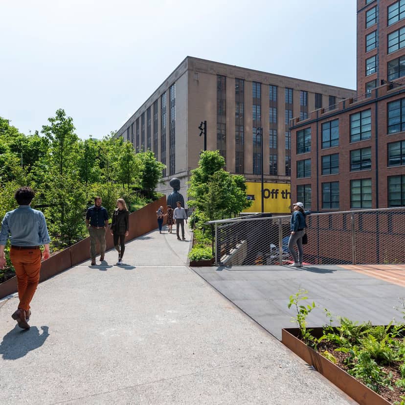 The High Line Spur, the final section ...