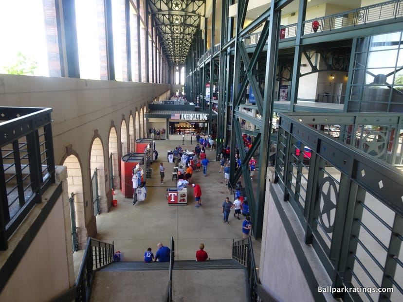 Texas Rangers - Ballpark Ratings
