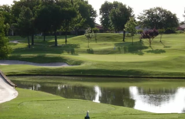 Golf course at Dallas Athletic Club, serene landscape, perfect for corporate retreats and events.