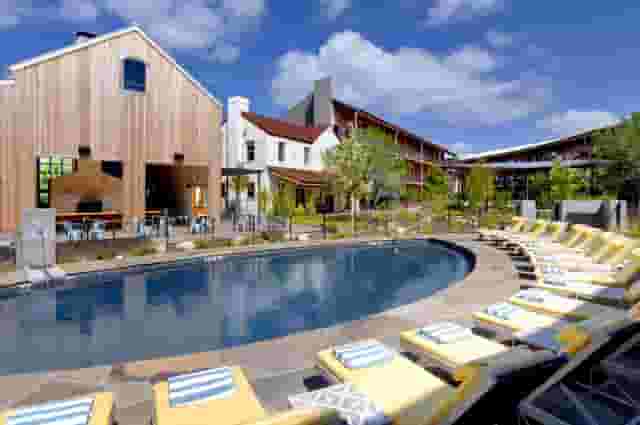 Outdoor courtyard