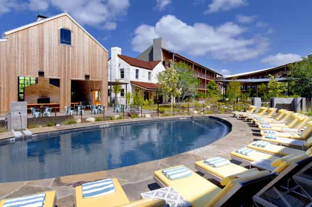 Outdoor courtyard