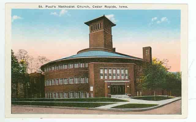 St. Paul's United Methodist Church Parlor, spacious venue for weddings and events.