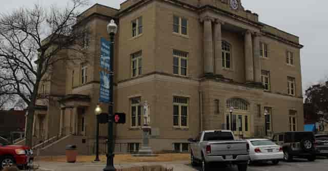 Noble Hall, historic McKinney Performing Arts Center venue for community events.