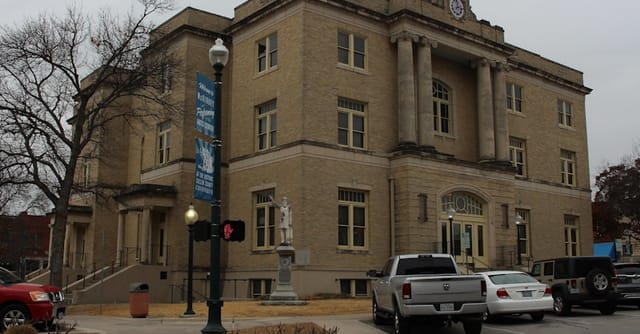 Noble Hall, historic McKinney Performing Arts Center venue for community events.