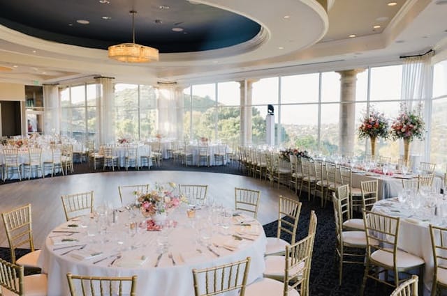 Elegant event space at Silver Creek Valley Country Club, perfect for weddings and gatherings.