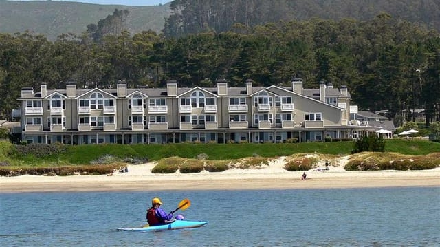 Ocean Terrace Room at Beach House Hotel: serene waterfront ideal for retreats and team-building.