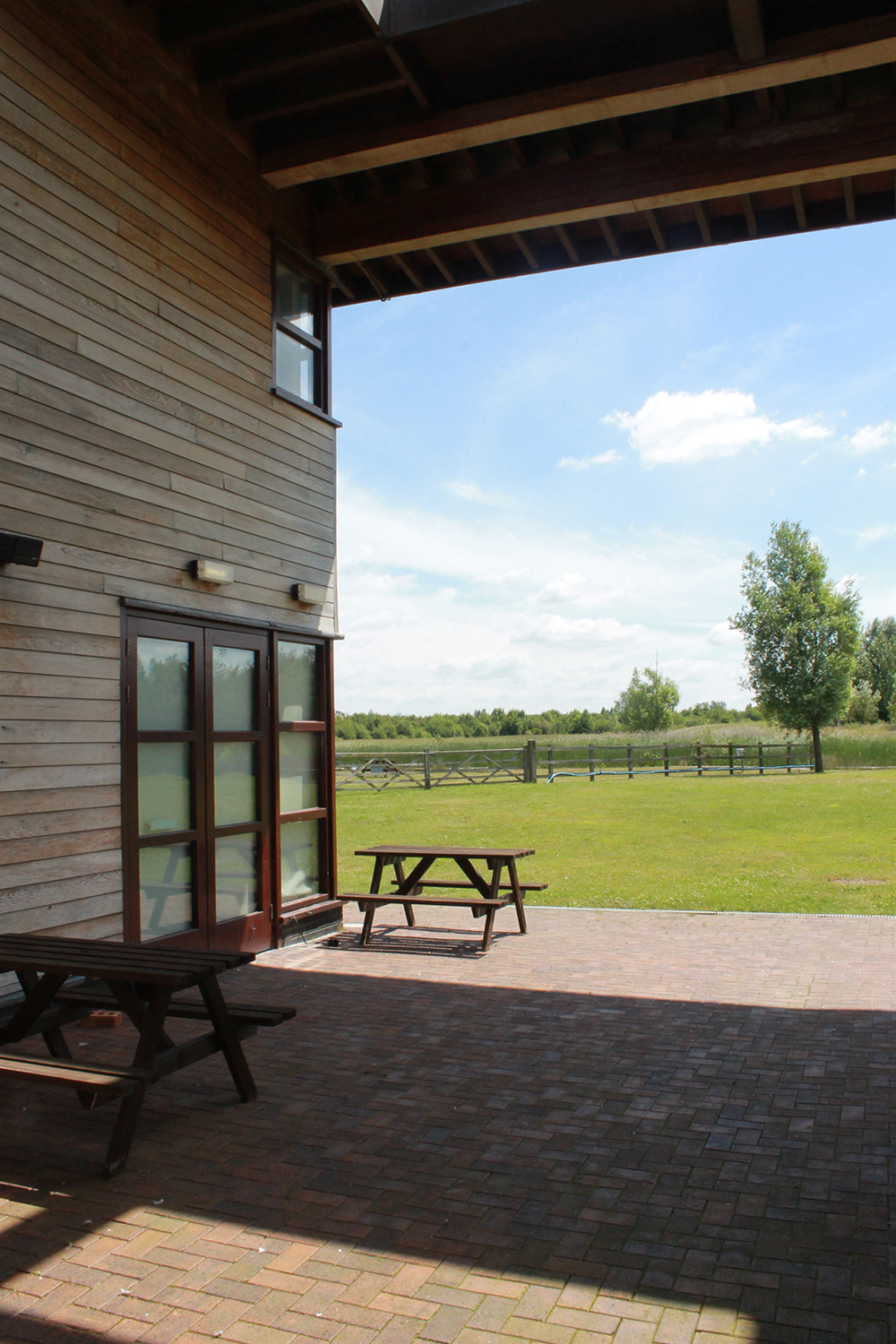 The Grange at The Forest Centre: rustic venue for outdoor meetings and events.