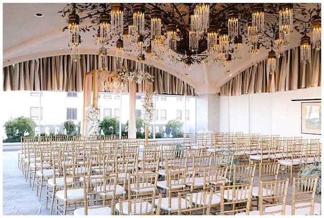 Alt tag: Elegant Pavilion Room at Fairmont San Francisco, ideal for weddings and events.