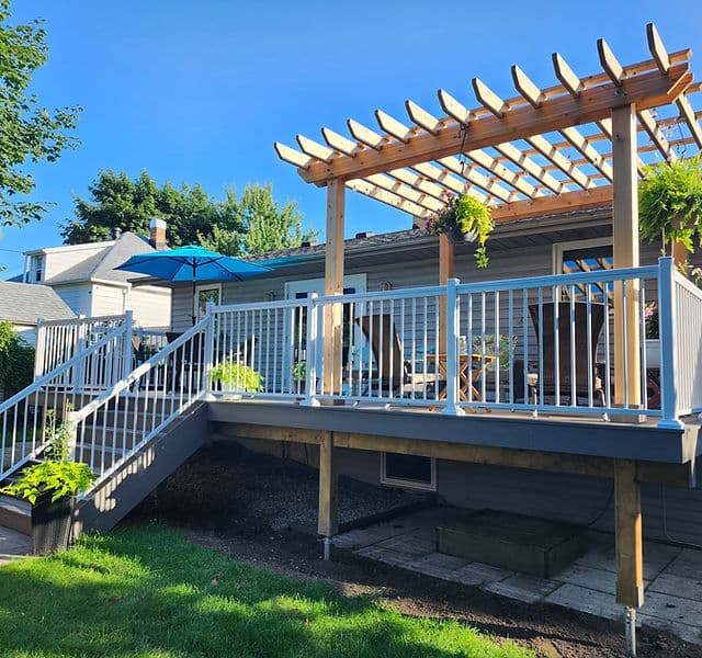 Patio and Deck Build