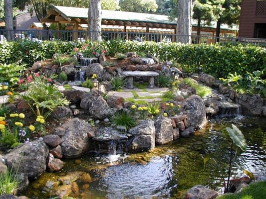 Private garden