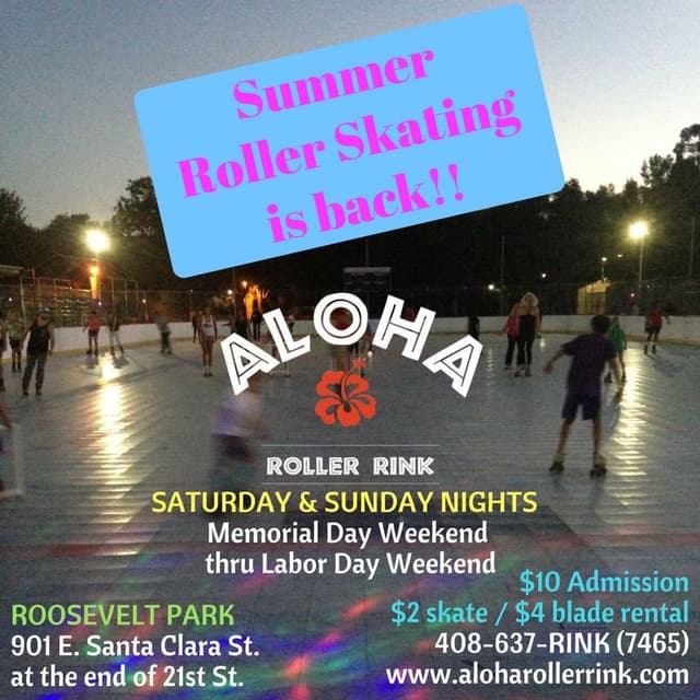 Roller skating rink