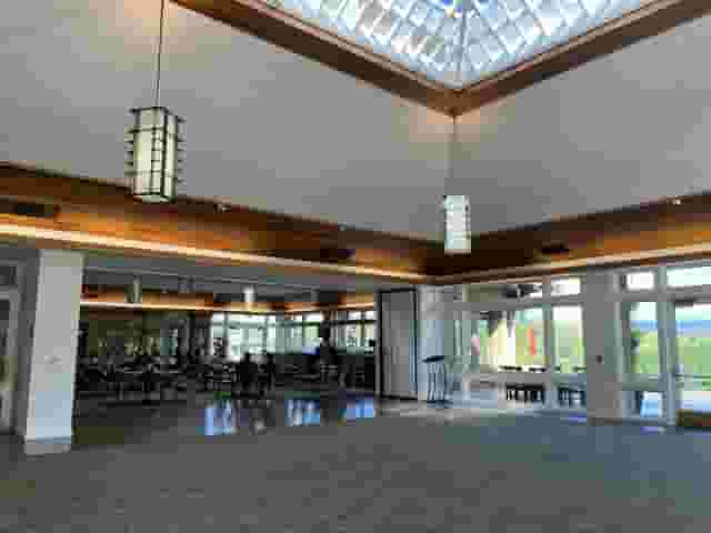 Indoor reception area