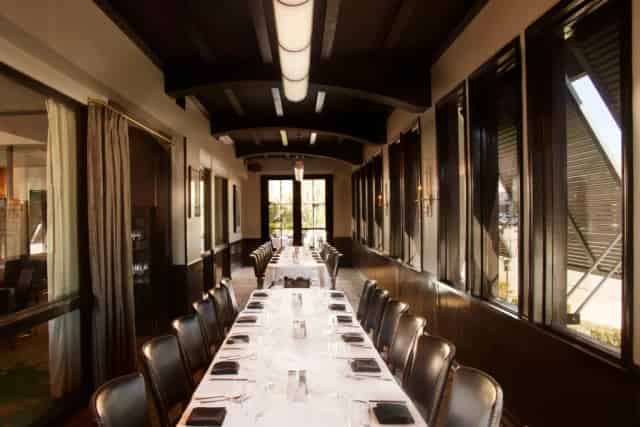 Private dining room
