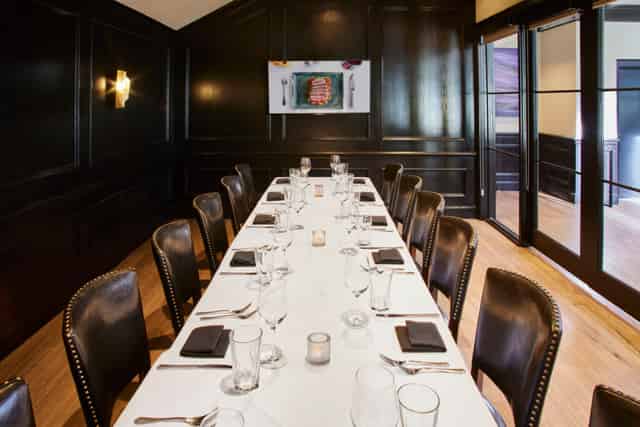 Private dining room