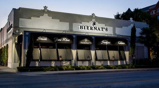 Elegant restaurant exterior in Al Biernat's North, perfect for corporate events and gatherings.