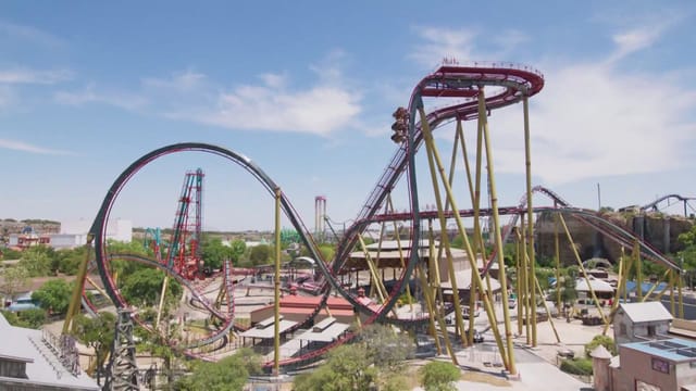 Six Flags Over Texas roller coasters ...