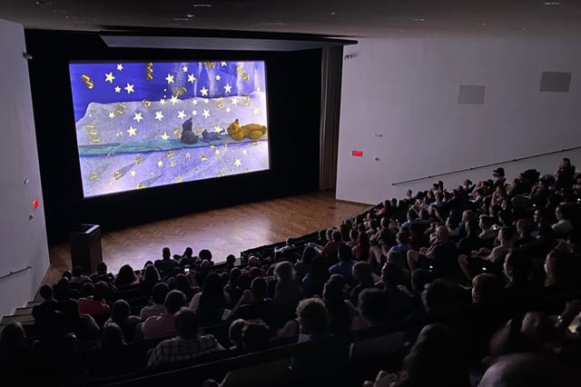 Brown Auditorium Theater in Houston, spacious seating, ideal for presentations and screenings.