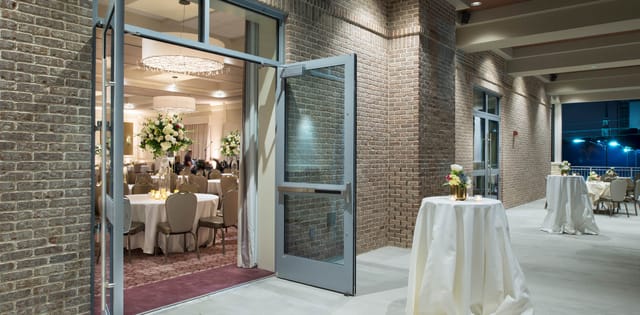 Elegant banquet hall at The Briar Club, ideal for galas and corporate events.