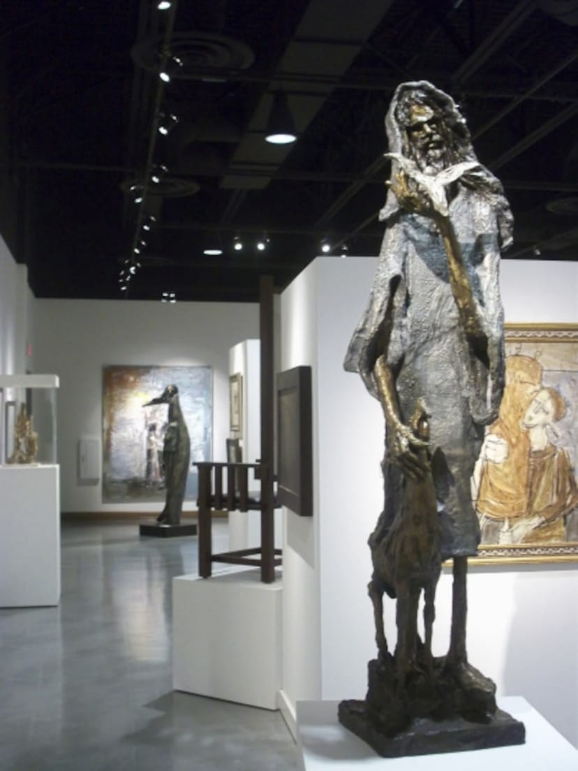 Art gallery at Museum of Biblical Art, ideal for networking events and intimate gatherings.